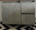 Mooie betongrijs badkamer meubel nieuw!, Ophalen of Verzenden, Nieuw, 25 tot 50 cm, Minder dan 100 cm
