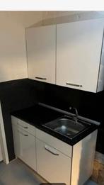 Keukenblok, Huis en Inrichting, Ophalen, Wit, Nieuw, Enkelwandige keuken