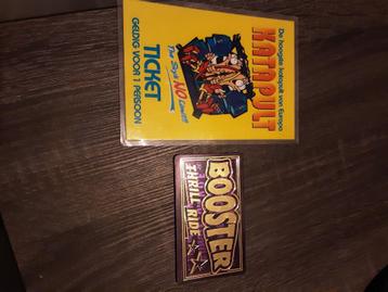  Kermis Booster Thrill Ride Ticket - Apeldoorn beschikbaar voor biedingen