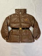 Celine gewatteerde jas met riem - Bruin . Maat M, Maat 38/40 (M), Bruin, Céline, Nieuw