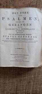 Het boek der psalmen, nevens de gezangen  1867, Antiek en Kunst, Antiek | Boeken en Bijbels, Ophalen of Verzenden
