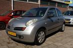 Nissan Micra 1.2 Visia Automaat, Stuurbekrachtiging, Gebruikt, 4 cilinders, Origineel Nederlands, Grijs