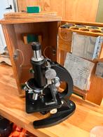 Olympus microscoop in kist, Ophalen, Gebruikt, Minder dan 400x