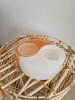 Yin yang waxinelichthouder, Ophalen of Verzenden, Overige materialen, Minder dan 25 cm