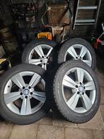 Mercedes velgen 17 inch met winterbanden, Gebruikt, Banden en Velgen, 17 inch, Personenwagen