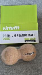 Virtufit Premium Peanut Ball Natural Cork Dual Massagebal, Ophalen, Nieuw, Foamroller
