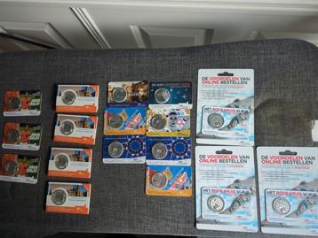 Coincards Set - Cruijff, Muntgebouw, Rode Kruis en 7 keer BU beschikbaar voor biedingen