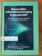 Bestuurlijke informatieverzorging in perspectief 2e dr. ZGAN, Boeken, Studieboeken en Cursussen, Zo goed als nieuw, Noordhoff Uitgevers