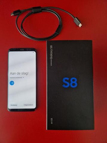 Samsung S8 met doosje beschikbaar voor biedingen