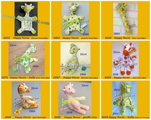 Giraffe Giraf Happy Horse Giga Albert Heijn ( oa Goffy ), Kinderen en Baby's, Speelgoed | Knuffels en Pluche, Zo goed als nieuw