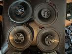 Set van 4 auto speakers, Auto diversen, Autospeakers, Ophalen of Verzenden, Gebruikt