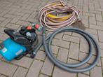 Husqvarna waterpomp met slang en sproeier, Ophalen, Gebruikt, Handmatig
