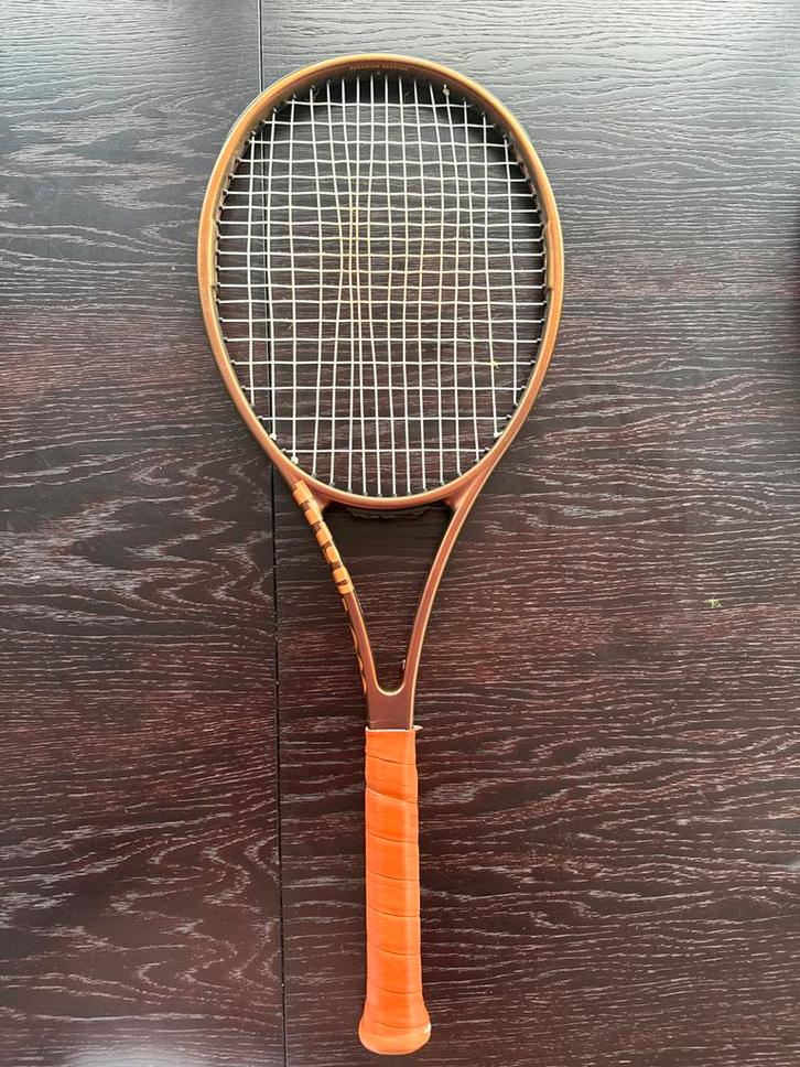Wilson Pro staff 97 v14 Roger Federer’s line, Sport en Fitness, Tennis, Zo goed als nieuw, Racket, Wilson, L2, Ophalen of Verzenden