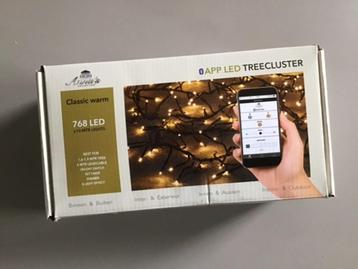 Led kerst clusterverlichting 768 led met app bediening beschikbaar voor biedingen