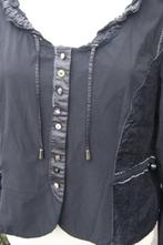 Jasje zwart Pause Cafe mt 46 Vaste prijs, Kleding | Dames, Zwart, Maat 46/48 (XL) of groter, Ophalen of Verzenden, Zo goed als nieuw