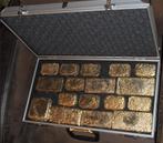 Koffer Vol Goud! 17 Goudbaren. Goudbaar Incl. Koffer, Ophalen of Verzenden, Goud