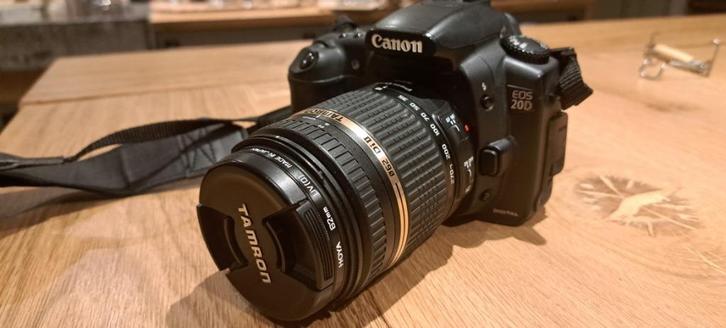 Canon EOS 20D, Audio, Tv en Foto, Fotocamera's Digitaal, Gebruikt, Spiegelreflex, Canon, Geen optische zoom, Ophalen of Verzenden