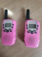 Roze Walkie Talkies - Set van 2, Kinderen en Baby's, Ophalen of Verzenden, Zo goed als nieuw, Meisje