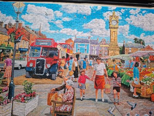 Super mooie Gibsons puzzel, Hobby en Vrije tijd, Denksport en Puzzels, Zo goed als nieuw, Legpuzzel, 500 t/m 1500 stukjes, Ophalen of Verzenden