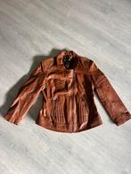 Leren jack - Carlo Sacchi - maat M, Ophalen of Verzenden, Zo goed als nieuw, Maat 38/40 (M), Bruin