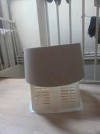 Taupe/ beige lampenkap, Ophalen, Zo goed als nieuw, Beige, Rond
