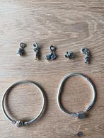 Pandora bedels en armbanden, Sieraden, Tassen en Uiterlijk, Bedels, 4 bedels of meer, Ophalen of Verzenden, Zilver, Pandora