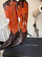 Italiaanse leren laarzen zgan maat 41, Ophalen of Verzenden, Zo goed als nieuw, Zwart, Hoge laarzen