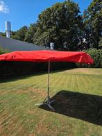 Aluminium marktparasol 3 x 2,5, Tuin en Terras, Ophalen, Zo goed als nieuw