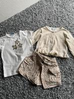 Mayoral broek 3 jaar. Shirt en vest 4 jaar goudkleurig, Mayoral, Meisje, Ophalen of Verzenden, Zo goed als nieuw