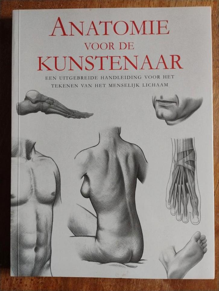 Anatomie voor de Kunstenaar - Tekenhandleiding, Boeken, Kunst en Cultuur | Fotografie en Design, Gelezen, Fotografie algemeen