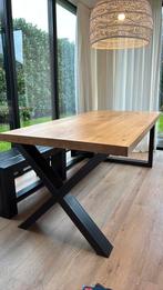 Eettafel 2 l x 1 b x 0.8 h, Huis en Inrichting, Tafels | Eettafels, Ophalen, 50 tot 100 cm, Zo goed als nieuw, Vijf personen of meer