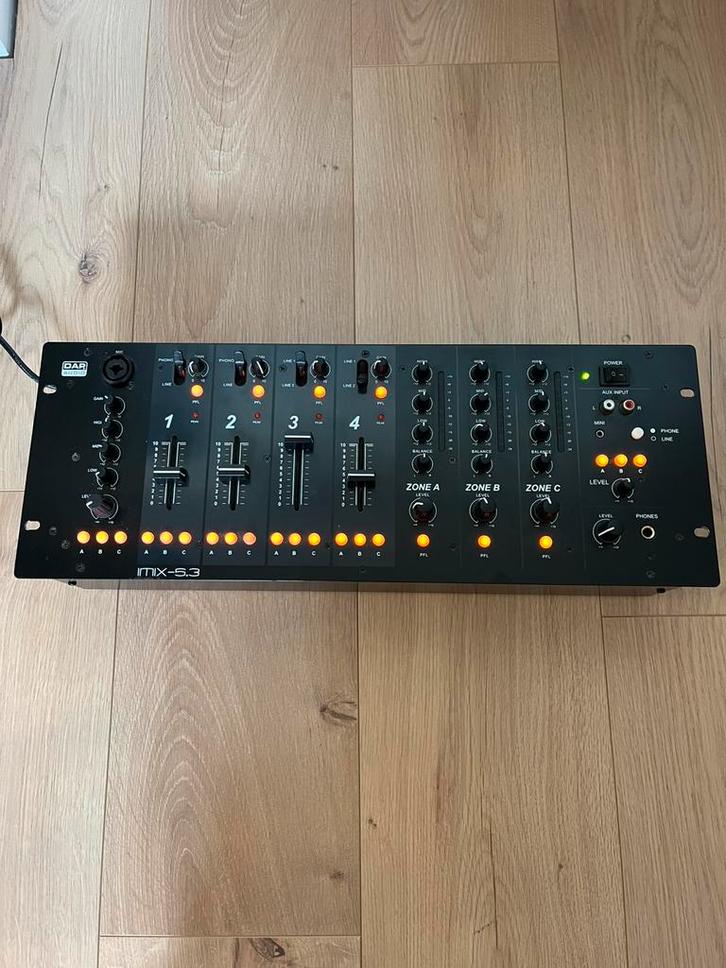 Dap Audio mengpaneel, Muziek en Instrumenten, Mengpanelen, Zo goed als nieuw, Minder dan 5 kanalen, Microfooningang, Ophalen of Verzenden