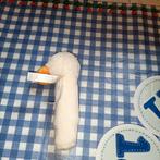 Happy Horse eend op stokje knuffel 15 cm, Ophalen of Verzenden, Zo goed als nieuw, Eend