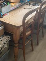 Leuke tafel/bureau met 2 lades + stoelen, Ophalen