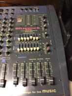 Blue Rock Powermixer PA 2x400W - 16 Kanaals, Muziek en Instrumenten, Mengpanelen, Ophalen of Verzenden, Gebruikt, 10 tot 20 kanalen