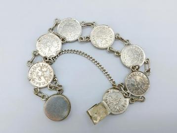 Zilveren armband, 1/10 guldens, Nederlands Indie, 1941 beschikbaar voor biedingen