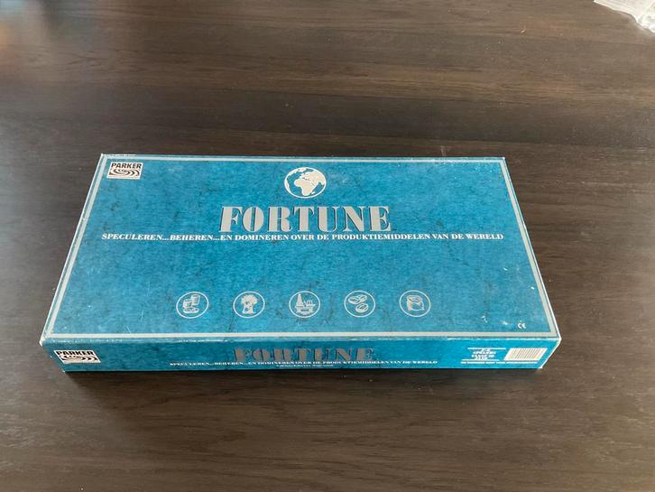 Fortune Bordspel - Parker VINTAGE, Hobby en Vrije tijd, Gezelschapsspellen | Bordspellen, Zo goed als nieuw, Drie of vier spelers