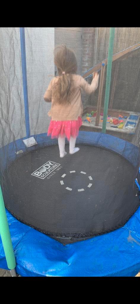 Kinder Trampoline, Kinderen en Baby's, Speelgoed | Buiten | Trampolines, Gebruikt, Ophalen