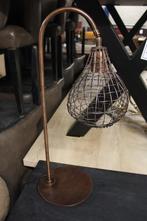 Leuke hippe draadlamp tafellamp metaal koper SALE!, Huis en Inrichting, Lampen | Tafellampen, Ophalen of Verzenden, Zo goed als nieuw