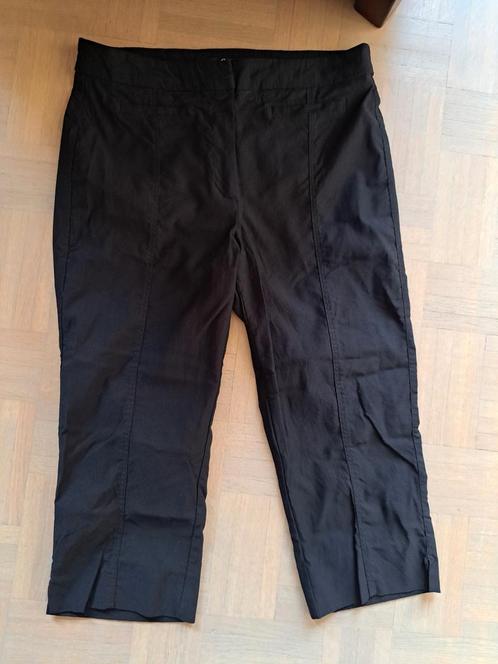 ALS NIEUW !! Zwarte capri broek Canda maat 42, Kleding | Dames, Broeken en Pantalons, Zo goed als nieuw, Maat 42/44 (L), Zwart