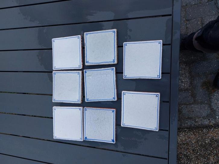 handgevormde Oudhollandse tegels, Doe-het-zelf en Verbouw, Tegels, Nieuw, Vloertegels, Keramiek, Minder dan 20 cm, Ophalen of Verzenden