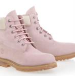 Timberland Premium 6-inch waterdicht mt 40 lichtroze zgan, Kleding | Dames, Schoenen, Verzenden, Zo goed als nieuw, Roze, Sneakers of Gympen