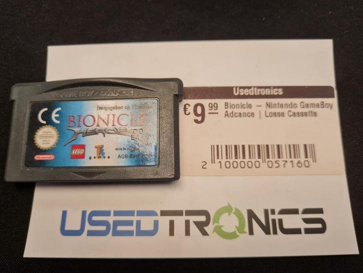 Bionicle - Gameboy, Spelcomputers en Games, Games | Nintendo Game Boy, Gebruikt, Avontuur en Actie, 1 speler, Vanaf 3 jaar, Ophalen of Verzenden