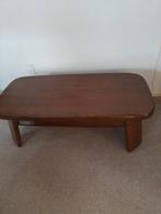 T.E.A.B massief eiken Salontafel 1.40, Huis en Inrichting, Minder dan 45 cm, Ophalen of Verzenden, Zo goed als nieuw, 75 cm of meer
