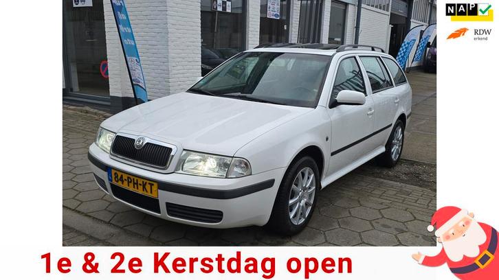 Skoda Octavia Combi 1.6 Celebrate*1e eignaar*nap*apk*leer*op, Auto's, Skoda, Bedrijf, Te koop, Octavia, ABS, Airbags, Airconditioning