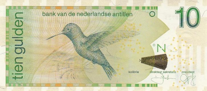 Ned Antillen-10 GULDEN 1.1.2006 UNC serie 2160348723 -P28.d, Postzegels en Munten, Bankbiljetten | Nederland, 10 gulden, Verzenden