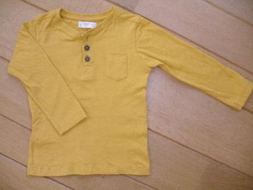 Mango t- shirt okergeel maat 86 beschikbaar voor biedingen