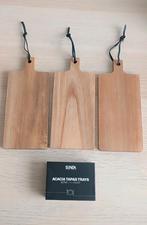 Drie kleine acacia tapas trays Senza, Ophalen of Verzenden, Nieuw