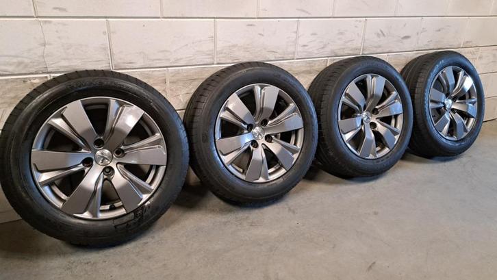 Lm-velgen 2008 Partner Crossland C3 Aircross 195/60/16, Auto-onderdelen, Banden en Velgen, Banden en Velgen, Zomerbanden, 16 inch