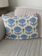 Sissi Boy Kussenhoes 44x58cm - Blauw Bloemen, Ophalen of Verzenden, Zo goed als nieuw, Blauw, Rechthoekig
